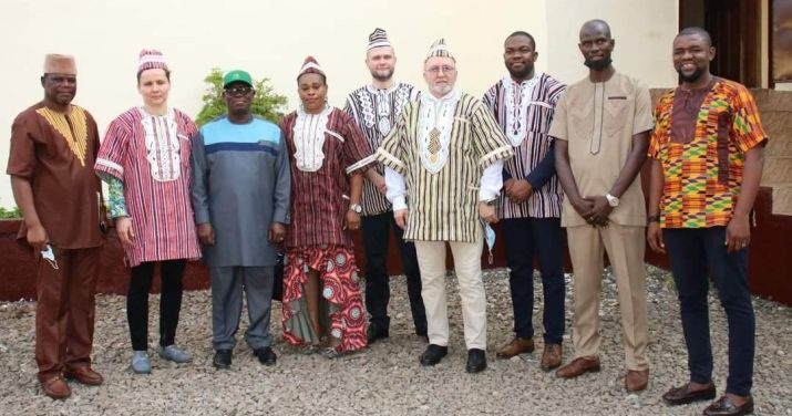 Internal Affairs Minister honors visiting delegation of United Nations Alliance for Sustainable Development Goals and INTEREKO, calls for concerted efforts to end Liberia development challenges.